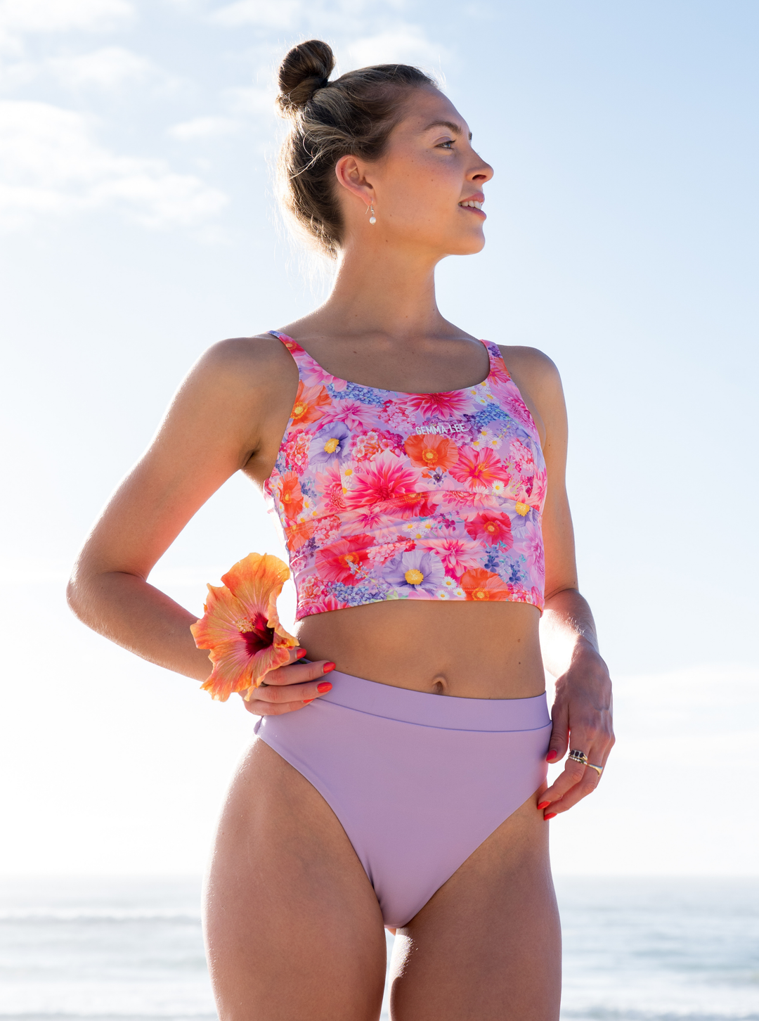 High Waisted Bikini Bottom- Dreamstate
