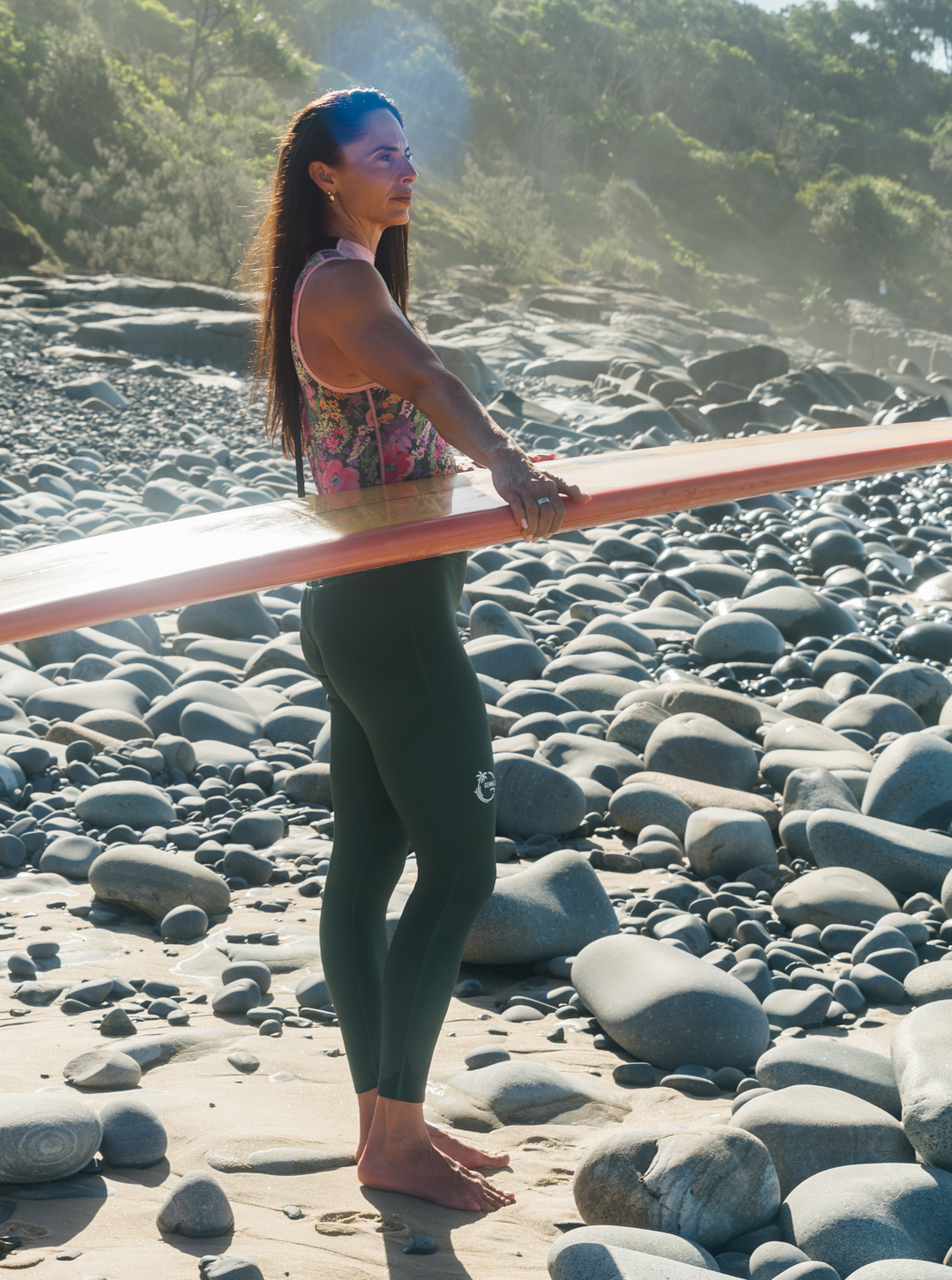 Women's Wetsuit leggings 2mm- Evergreen