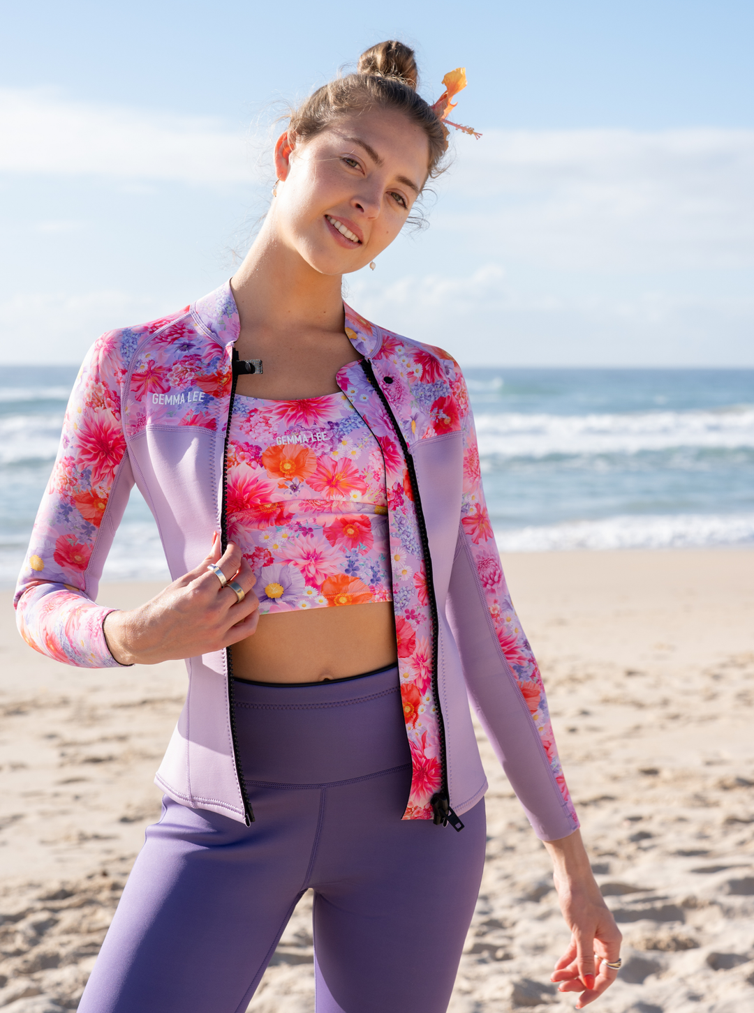 Women's 2mm Full Length Wetsuit  Jacket- Dreamstate