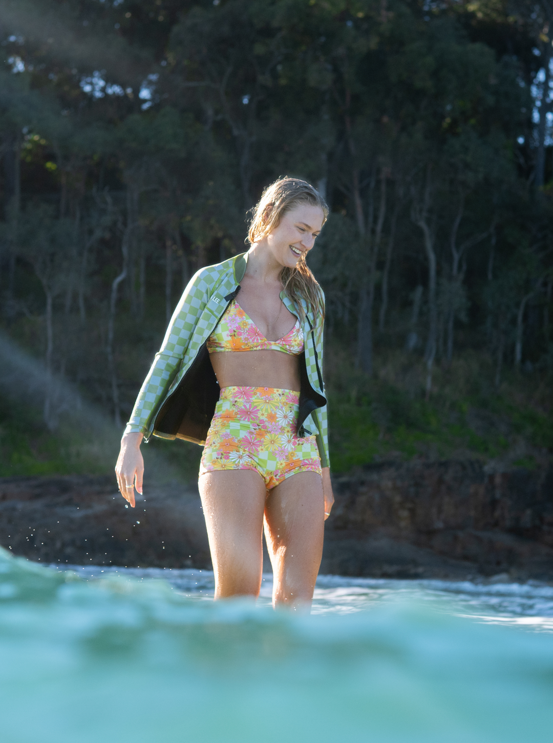 Women's 2mm Wetsuit Jacket- The Green Room